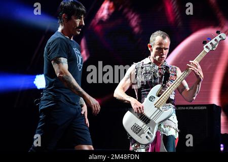 The Meadows - Red Hot Chili Peppers en concert Banque D'Images