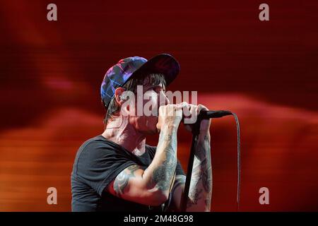 The Meadows - Red Hot Chili Peppers en concert Banque D'Images