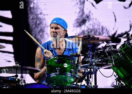 The Meadows - Red Hot Chili Peppers en concert Banque D'Images