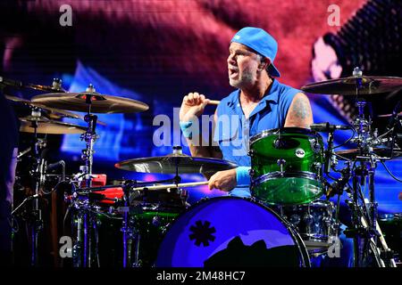 The Meadows - Red Hot Chili Peppers en concert Banque D'Images