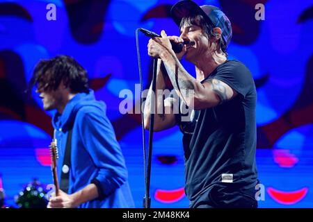 The Meadows - Red Hot Chili Peppers en concert Banque D'Images