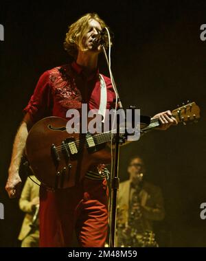 Festival de musique Panorama - Arcade Fire en concert Banque D'Images