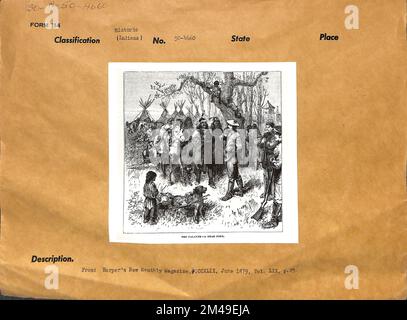 Le finisseur - Un cher poney. Légende originale: De: Harper's New Monthly Magazine. CCCXLIX, juin 1879, vol LIX, p. 25. Banque D'Images