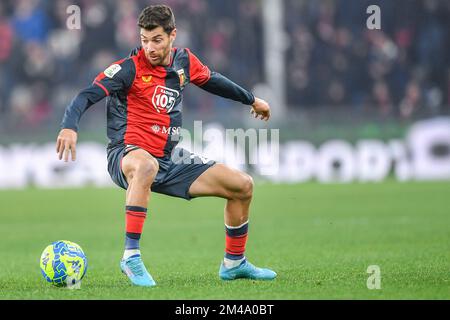 Gênes, Italie. 18th décembre 2022. Stefano Sabelli (Gênes) pendant Gênes CFC vs Frosinone Calcio, football italien série B match à Gênes, Italie, 18 décembre 2022 crédit: Agence de photo indépendante/Alamy Live News Banque D'Images