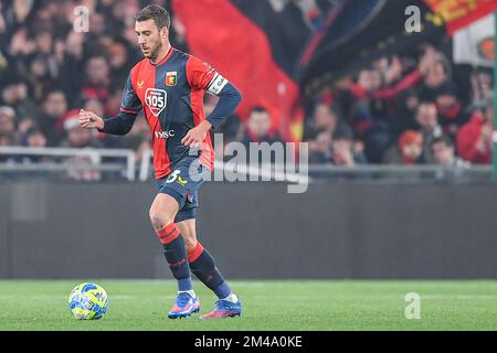 Gênes, Italie. 18th décembre 2022. Mattia Bani (Gênes) au cours de Gênes CFC vs Frosinone Calcio, Italie football série B match à Gênes, Italie, 18 décembre 2022 crédit: Agence de photo indépendante/Alamy Live News Banque D'Images