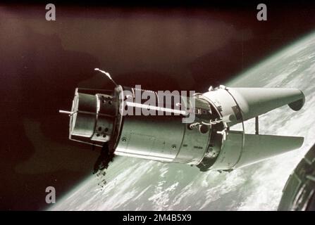 Projet Gemini 9 : le missile cible ATDA, juin 1966 Banque D'Images