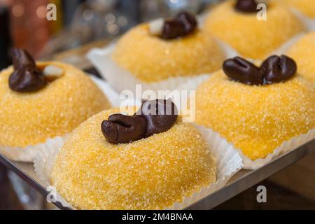 bonbons polenta e osei, bergame, italie Banque D'Images