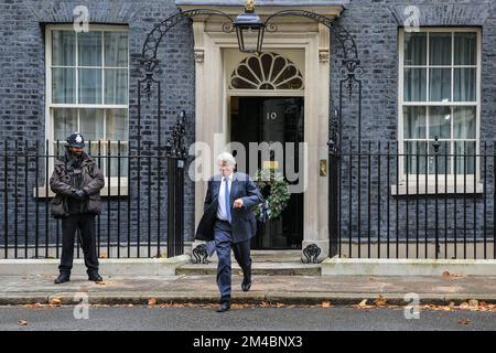 Londres, Royaume-Uni, 13th décembre 2022. Andrew Mitchell, député, ministre du développement au Bureau des affaires étrangères, du Commonwealth et du développement, Downing Street, Londres, Banque D'Images
