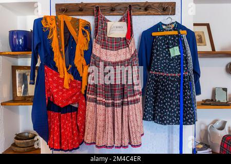 musée ethnographique et de la vallée de cannobina : vêtements écossais, gurro, italie Banque D'Images