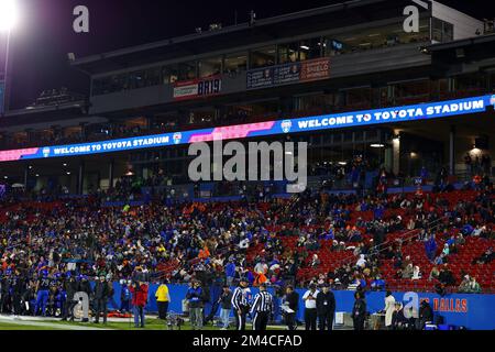 Toyota Stadium pendant le 2nd quart du match de football de l'université de Frisco Bowl 2022, au stade Toyota le samedi 17 décembre 2022, à Frisco, au Texas. (Eddie Banque D'Images