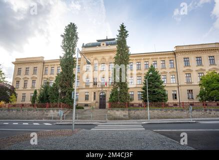 École primaire Zizkov - Kutna Hora, République Tchèque Banque D'Images