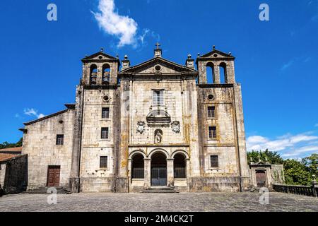 Carmen couvent dans la ville de Padron, Galice, Espagne sur le chemin de Saint-Jacques-de-Compostelle, Saint-Jacques-de-Compostelle Chemin de pèlerinage de James Banque D'Images