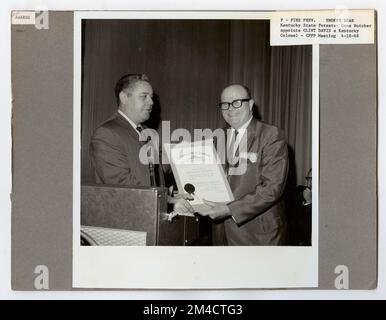 Prix et présentations du CFFP - tous les États. Photographies relatives aux forêts nationales, aux pratiques de gestion des ressources, au personnel et à l'histoire culturelle et économique Banque D'Images