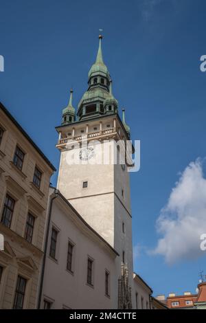 Tour de la Vieille ville - Brno, République Tchèque Banque D'Images