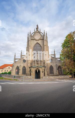 Cathédrale de Sedlec (église de l'Assomption de notre-Dame et Saint Jean-Baptiste) - Kutna Hora, République tchèque Banque D'Images