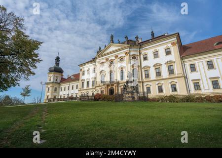 Monastère de Hradisko - Olomouc, République tchèque Banque D'Images