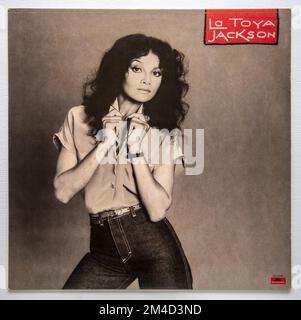 LP couverture de l'album de la Toya Jackson, qui a été sorti en 1980 Banque D'Images