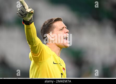 Doha, Qatar. 26th novembre 2022. Wojciech Szczesny de Pologne pendant la coupe du monde de la FIFA Qatar 2022 Groupe C Match Pologne 2-0 Arabie Saoudite au stade de la ville d'éducation à Al Rayyan, 7km nord-ouest de Doha, Qatar, 26 novembre 2022. Credit: Takamoto Tokuhara/AFLO/Alamy Live News Banque D'Images