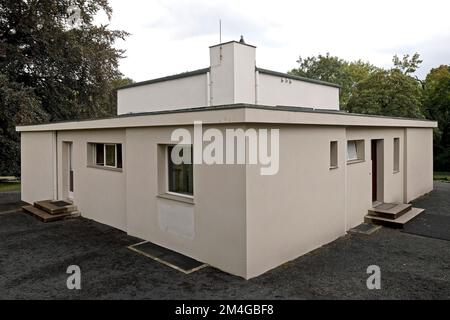 Haus am Horn, maison modèle pour la première exposition Bauhaus en 1923, Allemagne, Thueringen, Weimar Banque D'Images