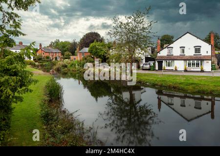 Eardisland, Herefordshire. Angleterre Banque D'Images