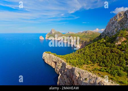 Cap de Formetor, Île de Majorque, Espagne Banque D'Images