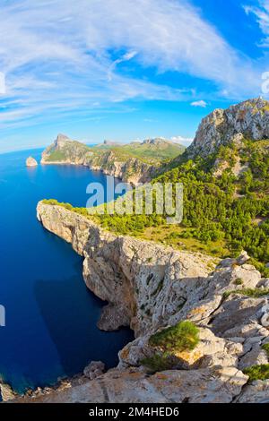 Cap de Formetor, Île de Majorque, Espagne Banque D'Images