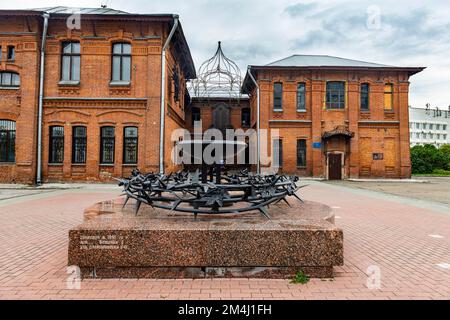 Altai Krai State Regional Museum, département d'histoire militaire, Barnaul, Altai Krai, Russie Banque D'Images