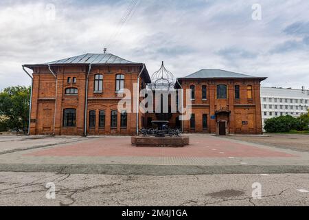 Altai Krai State Regional Museum, département d'histoire militaire, Barnaul, Altai Krai, Russie Banque D'Images