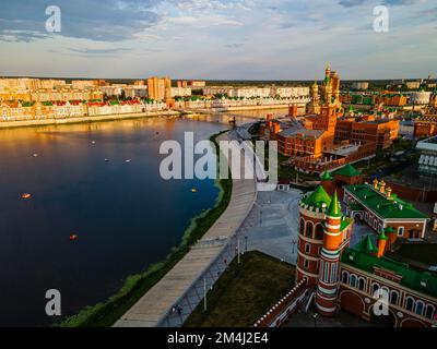 Antenne de Yoshkar-Ola, mari El Oblast, Russie Banque D'Images