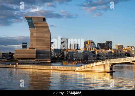 Oslo Skyline, Architecture moderne, Musée Munch, Fjord City, quartier Bjorvika, Oslofjord, Norvège Banque D'Images