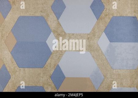 Motif d'arrière-plan mural avec ornement géométrique. Texture et motif sans couture Banque D'Images