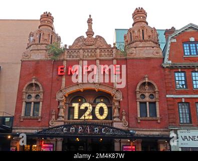 The Hackney Empire Theatre, 291 Mare Street, Londres, Angleterre, Royaume-Uni, E8 1EJ Banque D'Images