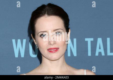 Women Talking Premiere at Samuel Goldwyn Theatre on 17 novembre 2022 in Beverly Hills, CA présentant: Claire Foy où: Beverly Hills, Californie, États-Unis quand: 17 Nov 2022 crédit: Nicky Nelson/WENN Banque D'Images