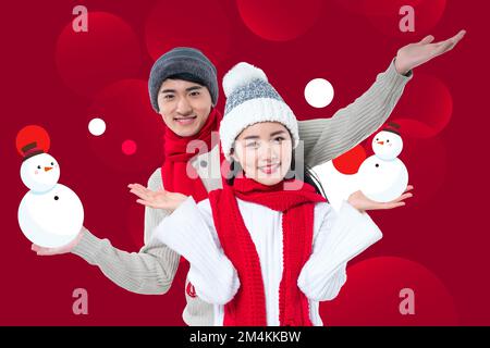 Jeunes amoureux Banque D'Images