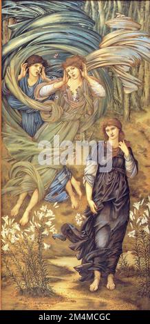 Edward Burne-Jones - Une mariée du Liban - 1891 Banque D'Images