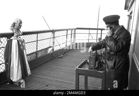 Les célébrations du 250th anniversaire de Franklin à Paris. Photographies des programmes du Plan Marshall, des pièces justificatives et du personnel Banque D'Images