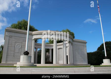 cimetière militaire américain (marin de saint-mihiel) à thiaucourt-regniéville (france) Banque D'Images