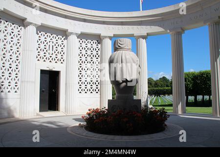 cimetière militaire américain (marin de saint-mihiel) à thiaucourt-regniéville (france) Banque D'Images