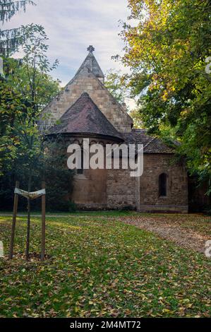 St. Michael's Chapel, Margaret Island, Budapest, Hongrie, Banque D'Images