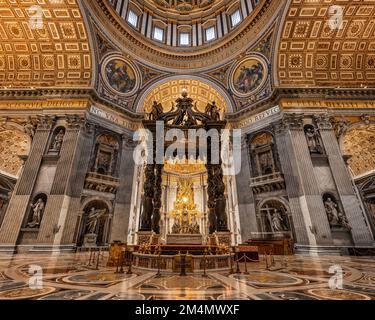 La Basilique Saint-Pierre, Cité du Vatican Banque D'Images