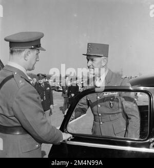 Exercice DE FORME CPX-4. Photographies des programmes du Plan Marshall, des pièces justificatives et du personnel Banque D'Images