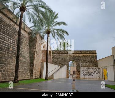 Palma de Majorque, Espagne - 10 novembre 2022 : Musée d'art contemporain de Palma es Baluard Banque D'Images