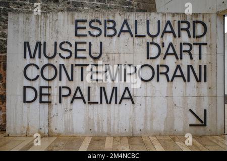 Palma de Majorque, Espagne - 10 novembre 2022 : Musée d'art contemporain de Palma es Baluard Banque D'Images