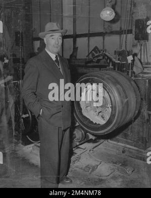 Usine de pneus Englebert. Photographies des programmes du Plan Marshall, des pièces justificatives et du personnel Banque D'Images