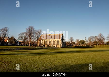 Chichester, 15 décembre 2022 : le Guildhall dans le parc du Prieuré Banque D'Images