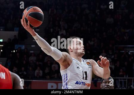 2022/23 Euroligue | FC Bayern München vs Real Madrid. HEZONJA Mario (Real Madrid Basketball RMB11) Banque D'Images