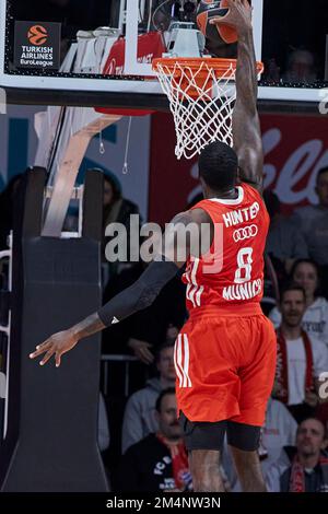 2022/23 Euroligue | FC Bayern München vs Real Madrid. HUNTER Othello (FC Bayern München FCBB08) Banque D'Images