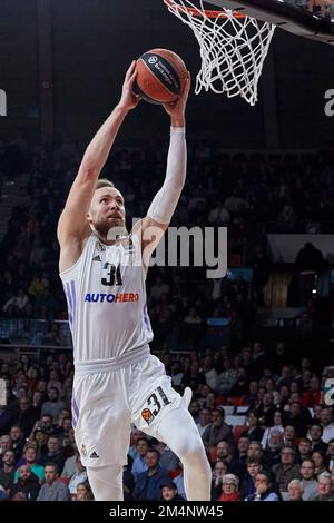 2022/23 Euroligue | FC Bayern München vs Real Madrid. MUSA Dzanan (Real Madrid Basketball RMB31) Banque D'Images