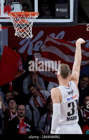 2022/23 Euroligue | FC Bayern München vs Real Madrid. MUSA Dzanan (Real Madrid Basketball RMB31) Banque D'Images