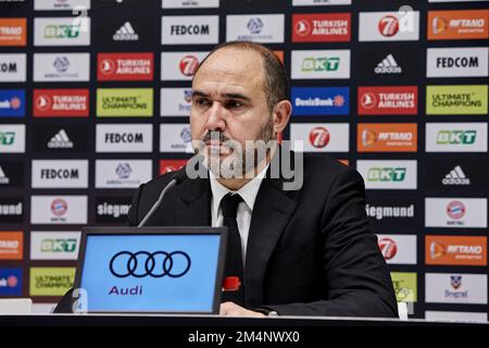 2022/23 Euroligue | FC Bayern München vs Real Madrid. MATEO Chus (coach de basket-ball Real Madrid) Banque D'Images